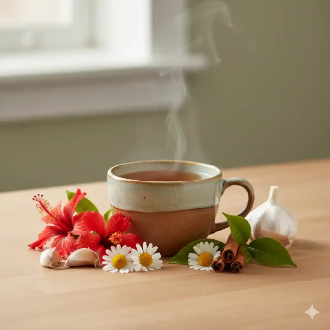 Herbal Teas for High Blood Pressure Management